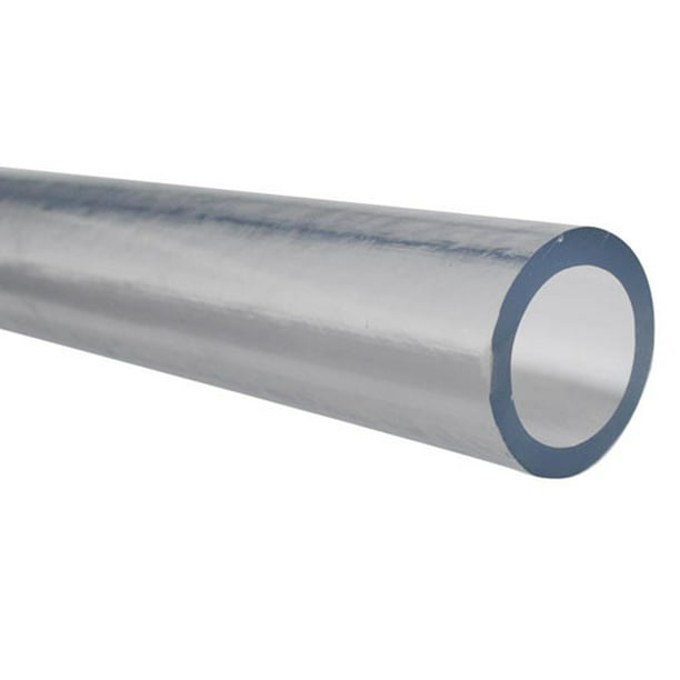 Beverage and Dairy Clear PVC Tubing for Food Inner Diameter 3/8 Outer Diameter 1/2-50 ft 